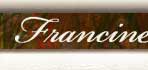 poet francine marie tolf page banner